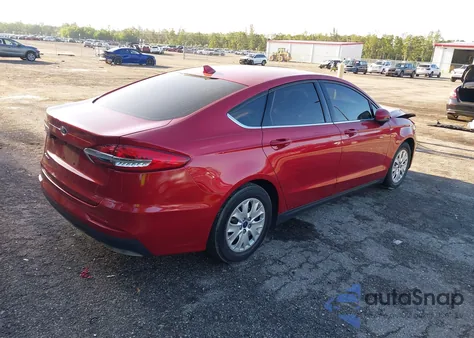 2020 Ford Fusion S z USA, uszkodzony, nr VIN 3FA6P0G75LR254550